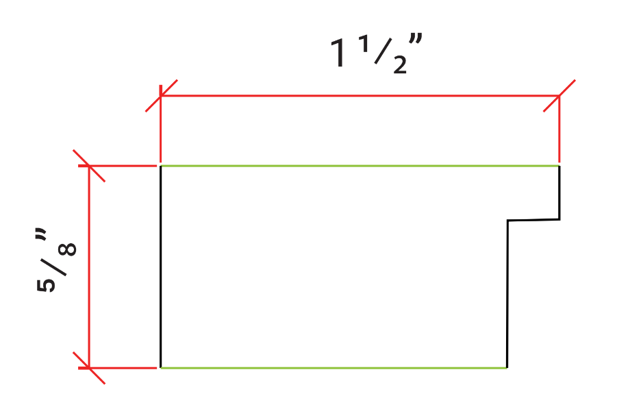 Crown Mold Extension Molding Profile For Ceilings Cabinets