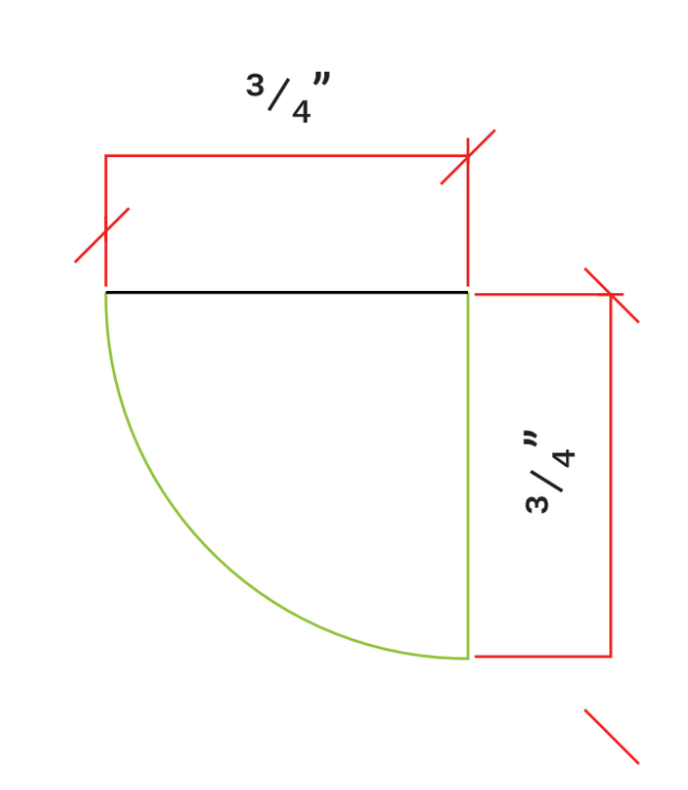 Premium Quarter Round Molding Profile Refined Edge