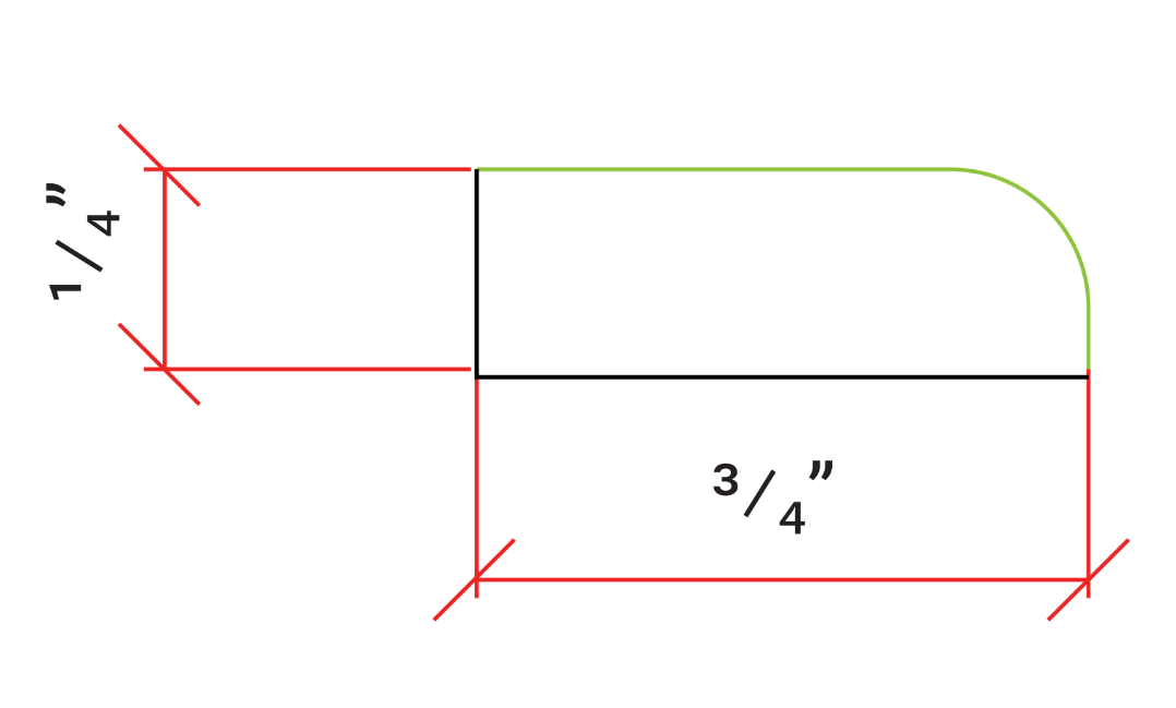 Scribe Molding Profile Premium Wood Trim Seamless Finish