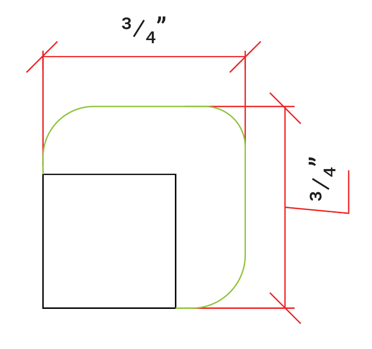 Outside Corner Molding Profile Exterior Trim Durable Finish