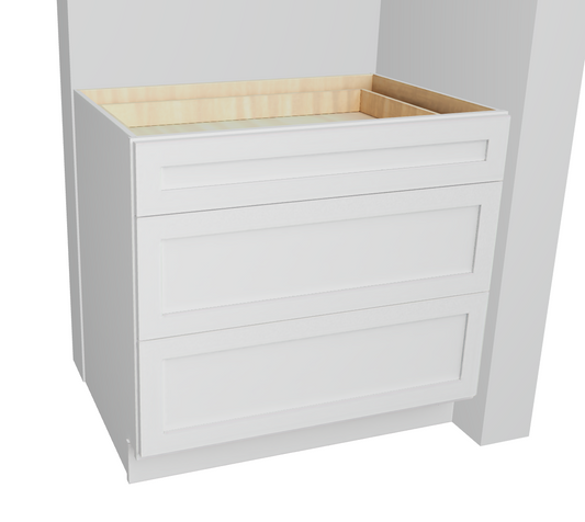 Base Cabinet Three Drawers Premium Durable Storage Solution