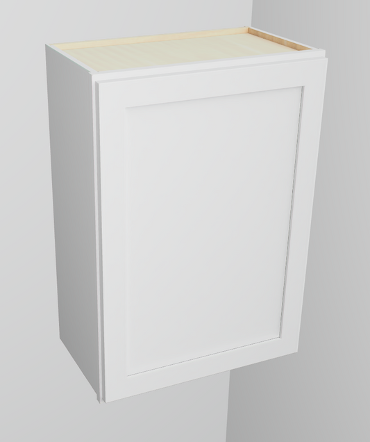 Wall Cabinet Left Right Door Two Adj Shelves 30 In