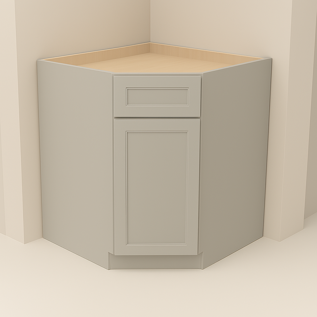 Corner Sink Base Cabinet Left Or Right Door One False Front