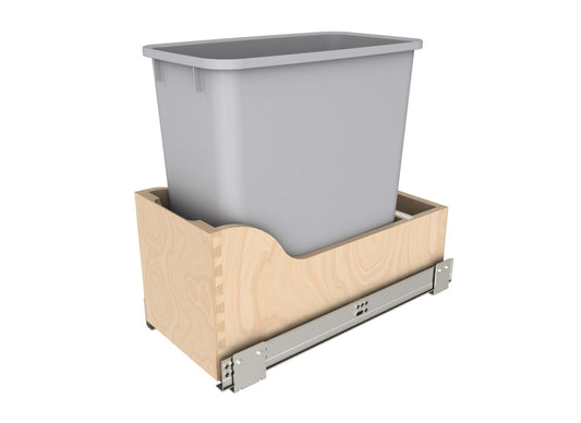 Maple 4WCSC Bottom Mount Reduced Depth Waste Container Slim