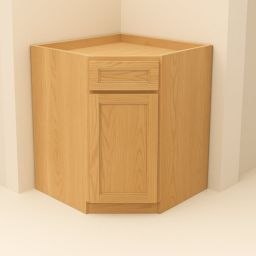 Corner Sink Base Cabinet Left Or Right Door One False Front