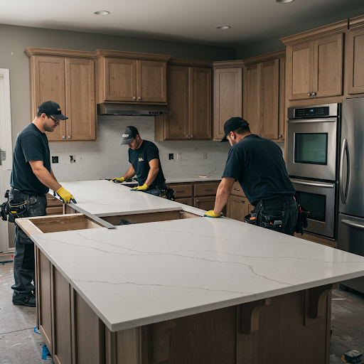 Quartz Install Per Sq Ft By Licensed Pros Templating