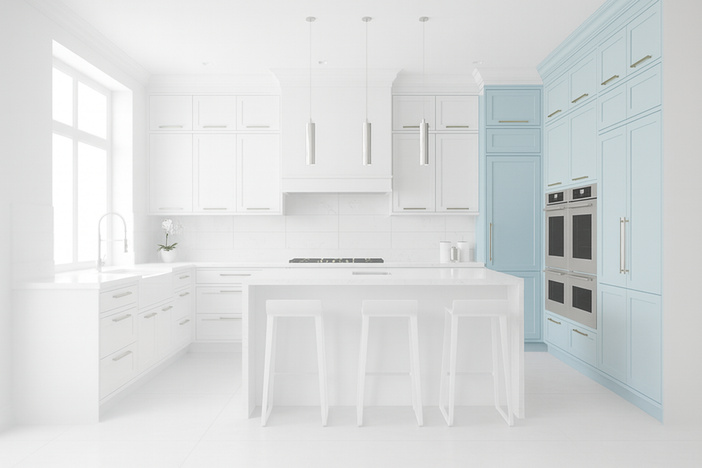 Custom Tall Cabinets by DFW Pro Cabinets Tailored Design Price Per Linear Foot Quality Options