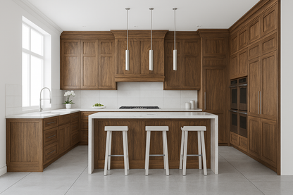 Custom Tall Cabinets by DFW Pro Cabinets Tailored Design Price Per Linear Foot Quality Options