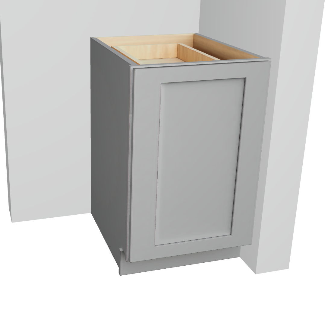 Base Cabinet Full Height Doors With One Adjustable Shelf