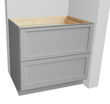 Base Cabinet Double Drawers For Storage