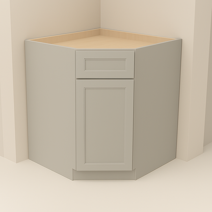 Corner Sink Base Cabinet Left Or Right Door One False Front