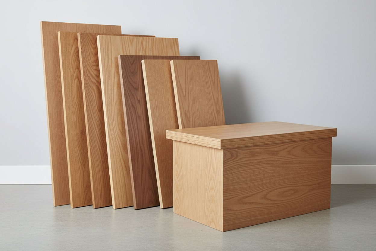 Custom Solid Wood Shelf and Durable Plywood Tops by DFW ProCabinets