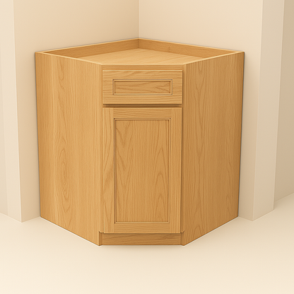 Corner Sink Base Cabinet Left Or Right Door One False Front