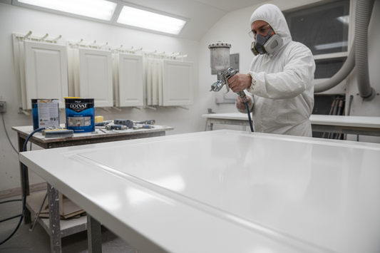 Premium Paint Work with 5 to 7 Coats and Quality Materials by DFW ProCabinets