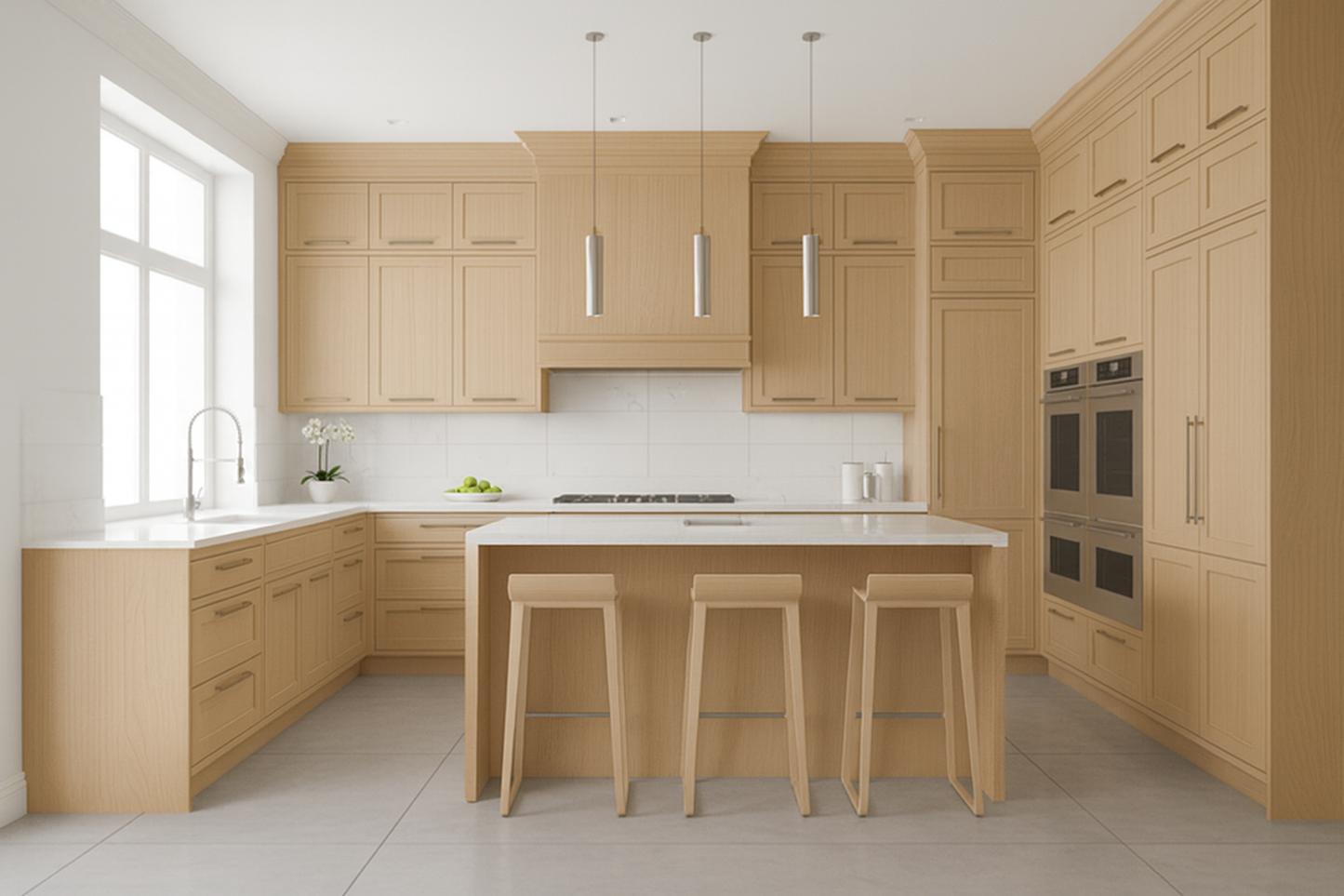 Custom Tall Cabinets by DFW Pro Cabinets Tailored Design Price Per Linear Foot Quality Options